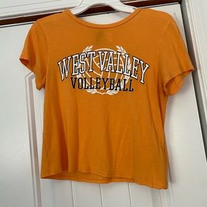 Graphic Tee- Cropped